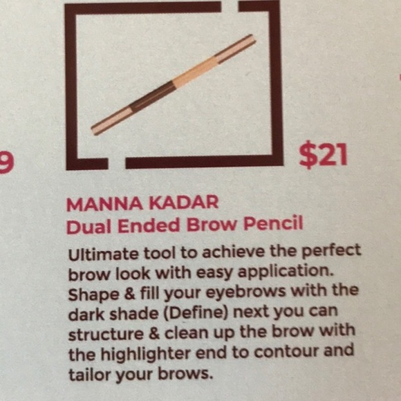 ❤️NEW!!! Manna Kadar: Perfect Dual Ended Brow Wand - Picture 10 of 10